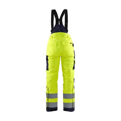 Blåkläder 7885 dame high vis vinter buks, hi-vis gul/marineblå