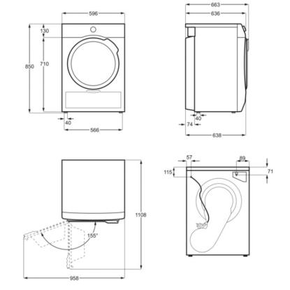 AEG TR702K84L kondenstørretumbler med varmepumpe - 8 kg
