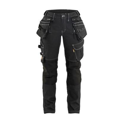 Blåkläder 7990 dame håndværker buks stretch x1900, sort