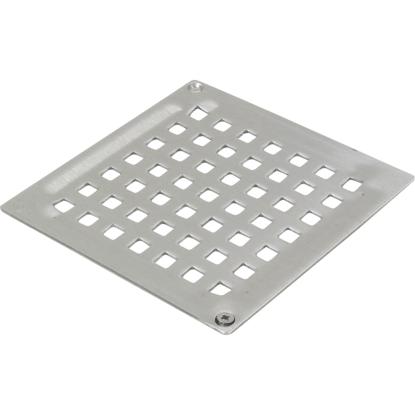 BLÜCHER Square Vienna rist, rustfrit stål, 140 x 140 mm