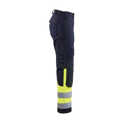 Blåkläder 7188 dame multinorm buks inherent, marineblå/hi-vis gul