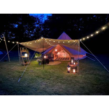 Blue Moose Glamping Bell telt, Ø5 x H3 meter