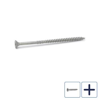 FAST spånskrue med undersænket hoved, ZF Max belægning, 4,0 mm - 200 stk.