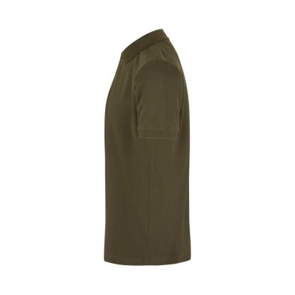 ID 0586 poloshirt, økologisk, oliven