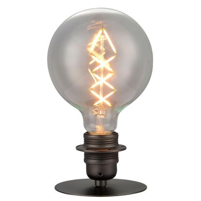Halo Design Combi væglampe/bordlampe, E27, gunmetal sort