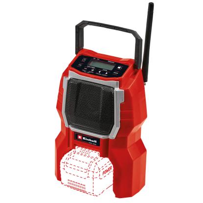 Einhell TC-RA 18 Li BT akku radio uden batteri og lader