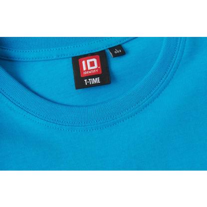 ID T-TIME® 0502 T-shirt, tight, turkis