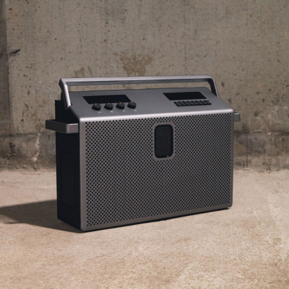 Mondo Bluetooth højtaler, metal/sort