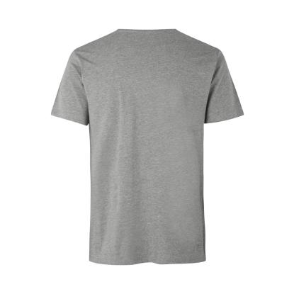 ID 0594 Stretch T-shirt, komfort, grå melange