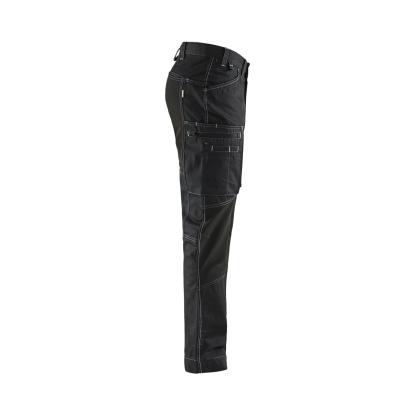 Blåkläder 1459 service buks denim med stretch, sort
