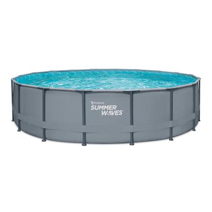 Summer Waves Elite Frame pool med filterpumpe og stige, Ø549 x 132 cm