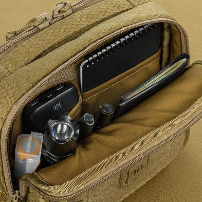 M-TAC Elite Hex EDC skuldertaske, coyote