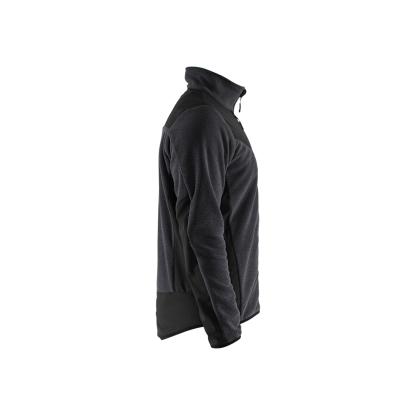 Blåkläder 5942 strikket jakke med softshell, antracitgrå/sort