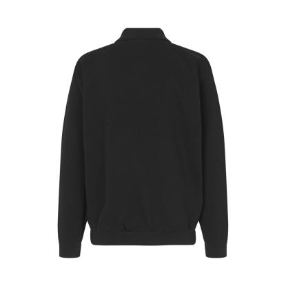 ID 0601 polosweatshirt, klassisk, sort