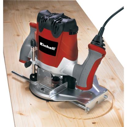 Einhell TE-RO 1255 E overfræser, 6 og 8 mm, 230V/1200W