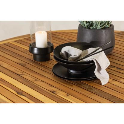 Venture Design Tucumán rundt havebord, natur, Ø150 cm