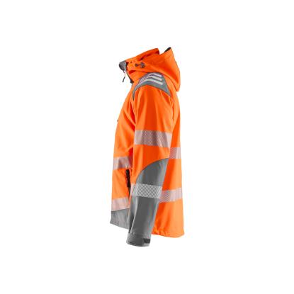 Blåkläder 4491 high vis softshelljakke, hi-vis orange/mellemgrå