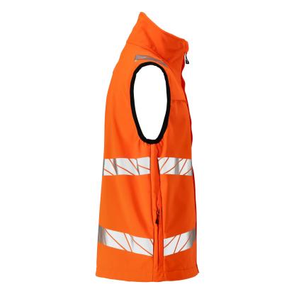 MASCOT ACCELERATE SAFE softshell vest, hi-vis orange