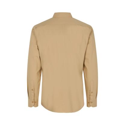 Seven Seas S51 hybridskjorte, slim, sand