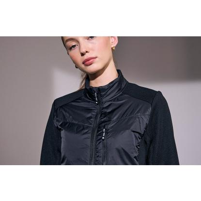 ID 0721 hybridjakke, dame, sort