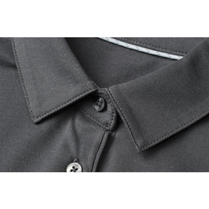 Seven Seas S523 poloshirt, økologisk, dame, silver grey