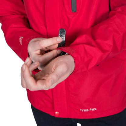 Trespass CORVO JACKET vindtæt regnjakke, herre, rød