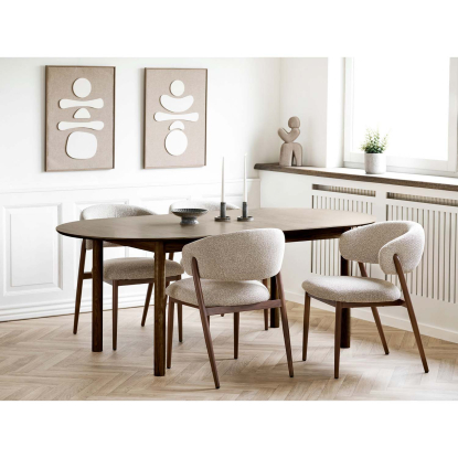 Diva relief vægdekoration No. 2, brun/beige, 50 x 70 cm