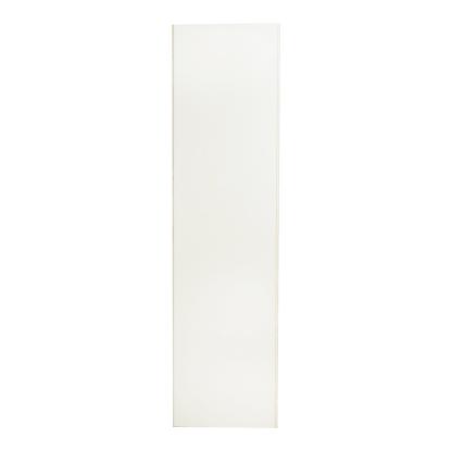 Huntonit Antik vægpanel med mikrofuge, 11 x 600 x 2390 mm, hvid - 2,86 m²