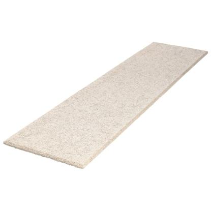 FibroTech Basic træbetonplade, hvid, 25 x 600 x 2400 mm