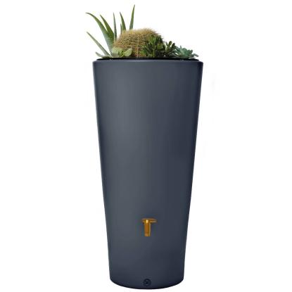 4Rain Vaso 2-i-1 regnvandstønde med hane - 220 liter