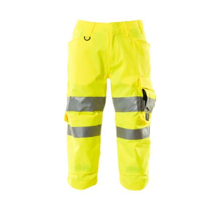 MASCOT SAFE SUPREME arbejdsknickers med knælommer, hi-vis gul