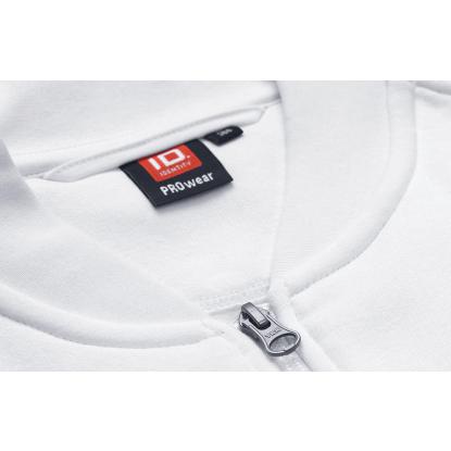ID PRO Wear 0366 sweat cardigan, hvid