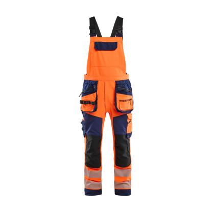 Blåkläder 2626 high vis overall 4-vejs stretch, hi-vis orange/marineblå