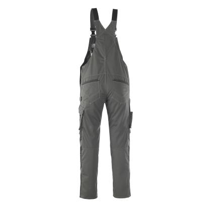 MASCOT UNIQUE Leipzig overall med knælommer, mørk antracit/sort