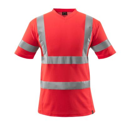 MASCOT SAFE CLASSIC T-shirt, hi-vis rød