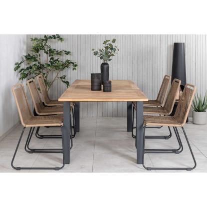 Venture Design Lindos havestol, brun
