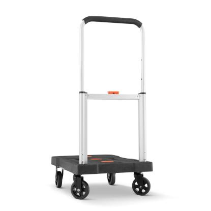 Transportvogn, foldbar, sort, maks. 150 kg