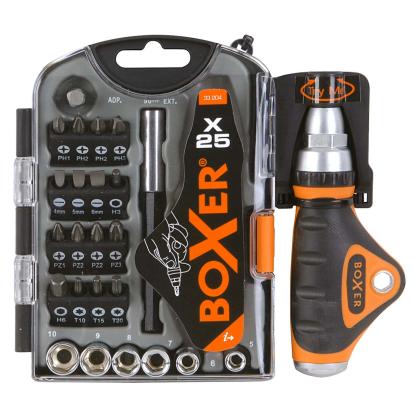 Boxer toppe- og bitssæt - 25 dele