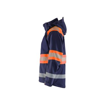 Blåkläder 4420 high vis skaljakke, marineblå/hi-vis orange