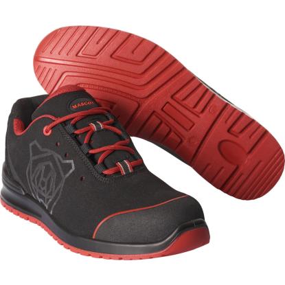 MASCOT FOOTWEAR CLASSIC sikkerhedssko, sort/rød