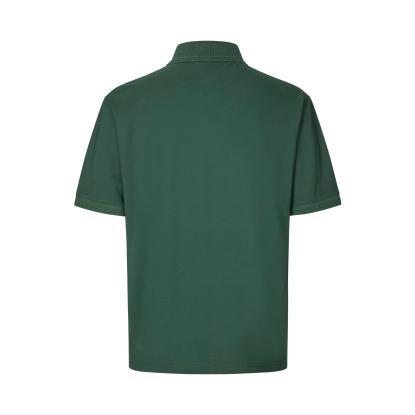 ID PRO Wear 0330 poloshirt med trykknap, flaskegrøn