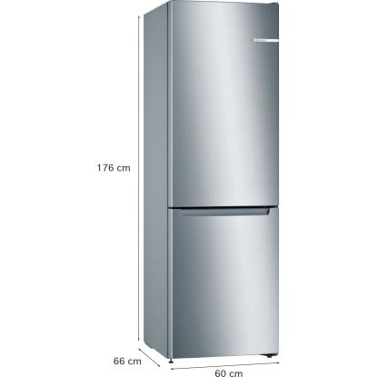 Bosch KGN33NLEB fritstående kølefryseskab, 193 + 89 liter