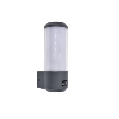LUTEC HEROS udendørs væglampe med sensor, H26,2 cm, E27, mørk grå
