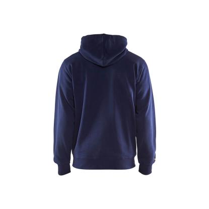 Blåkläder 3366 hættetrøje full zip, marineblå
