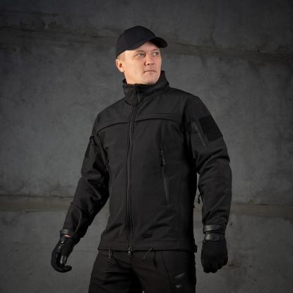 M-TAC Police softshelljakke, sort