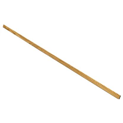 I-Wood UniPanel afslutningsliste, brun olieret, sort kerne, egefiner, 17 x 55 x 2780 mm