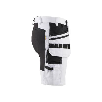 Blåkläder 1911 shorts med stretch, hvid/sort