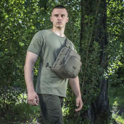 M-TAC Elite Hex crossbody taske, ranger green