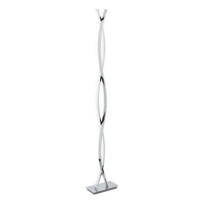 EGLO LASANA 2 LED gulvlampe, H142 cm, krom
