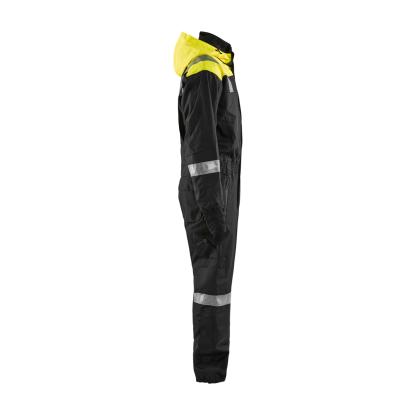 Blåkläder 6786 skal kedeldragt, sort/hi-vis gul